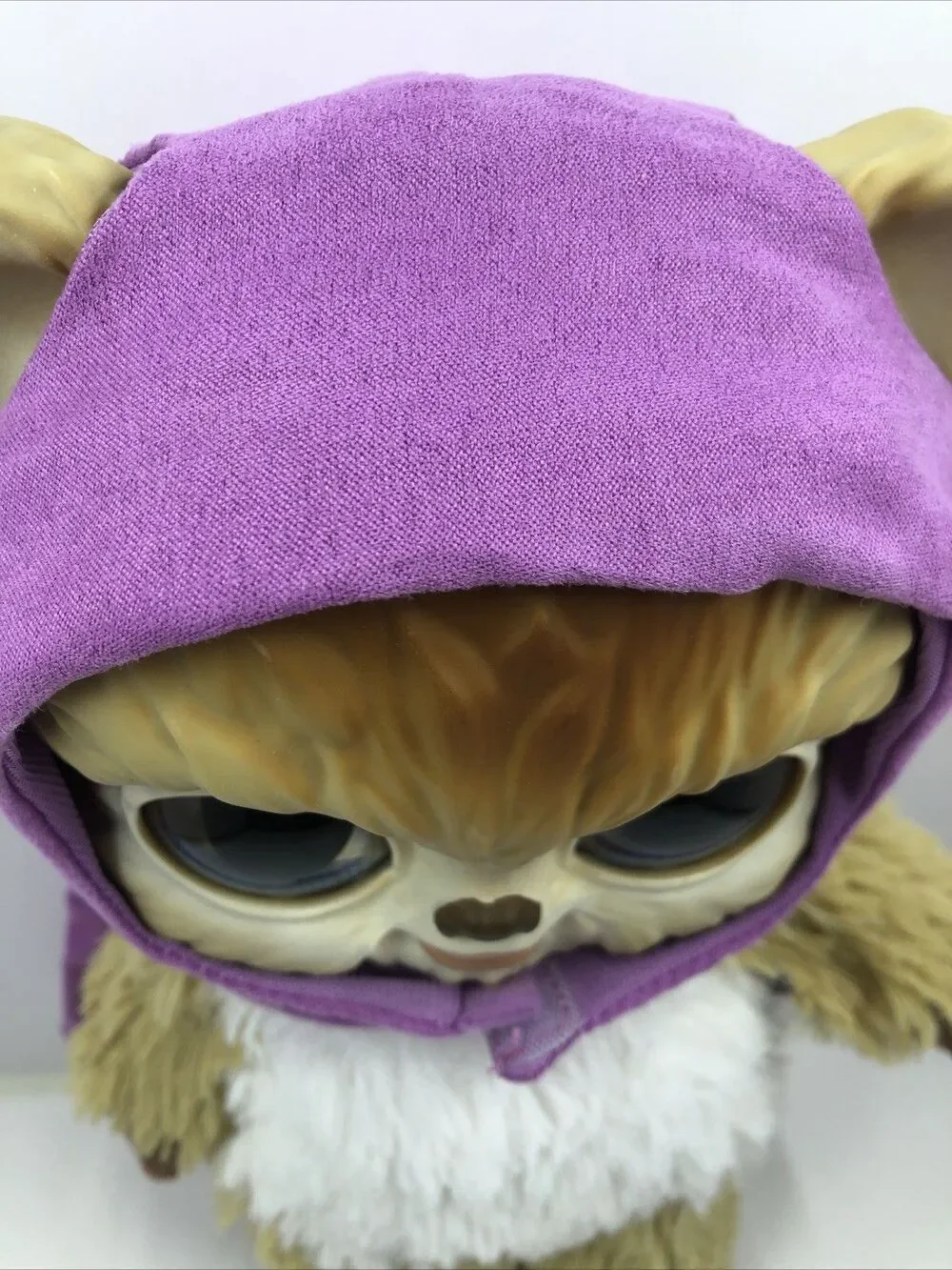 Disney Star Wars 10” Galactic Pals Ewok Girl Purple Hood 2022 Mattel